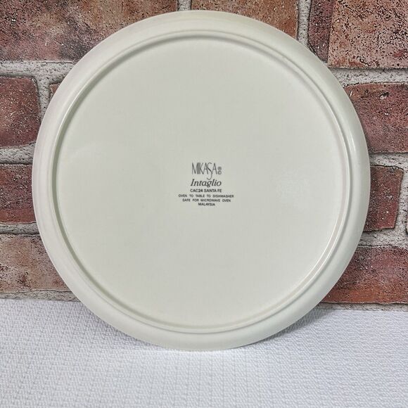 Mikasa Santa Fe Crudite Itaglio Ceramic Multi Southwest Replacement Plate Only - Picture 4 of 12